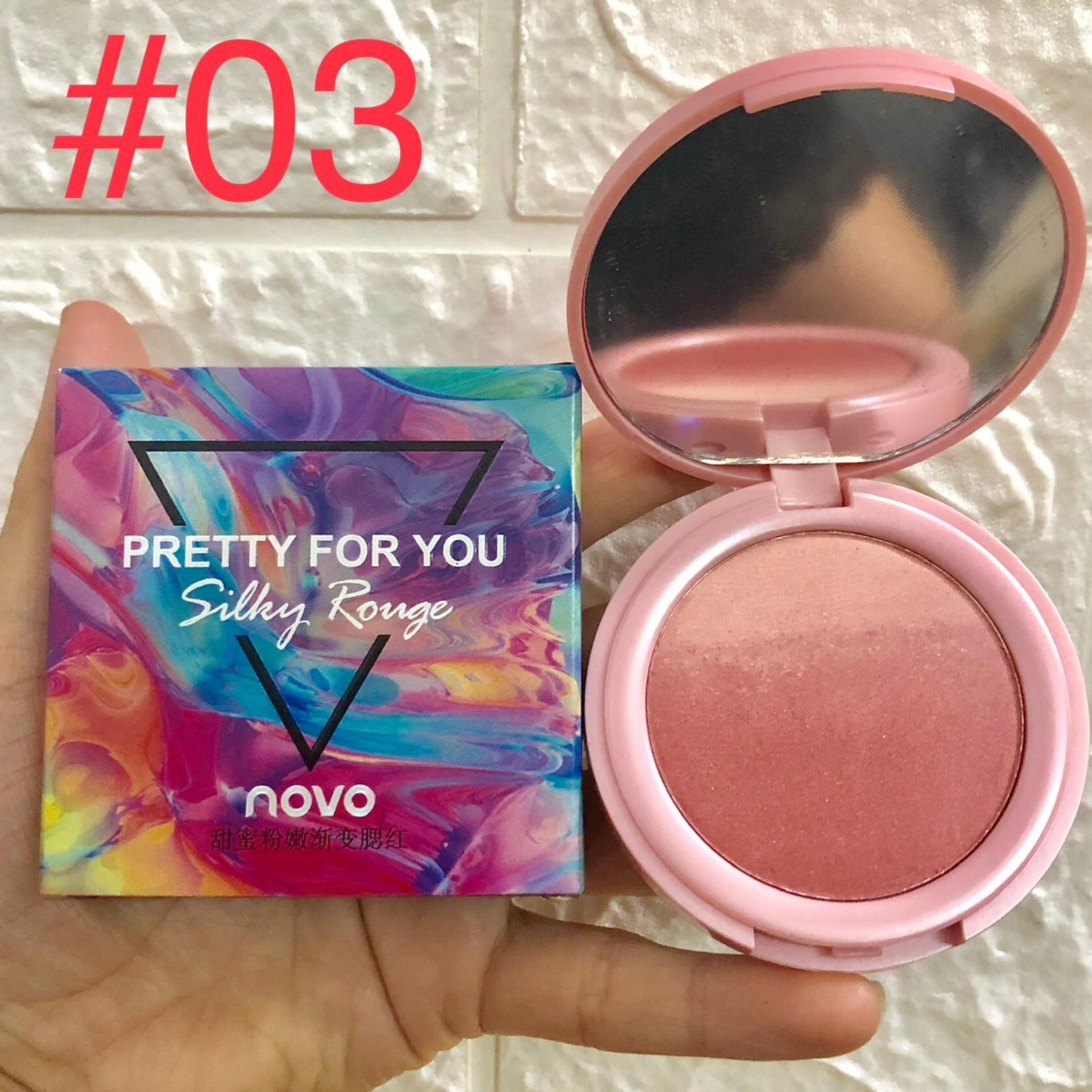 Phấn má hồng dạng loan novo pretty for you no.5259 12g siêu đẹp