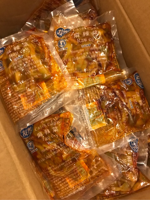 Combo 5  Gói Củ Cải Cay ( Rau cay)  70g