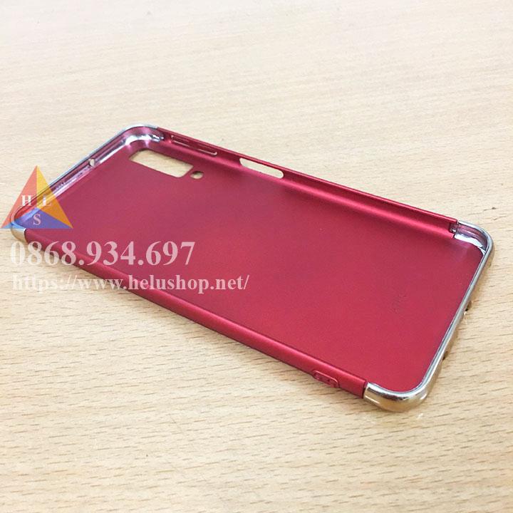 Ốp lưng Samsung Galaxy A7 2018 (A750) 3 mảnh (Màu đỏ)
