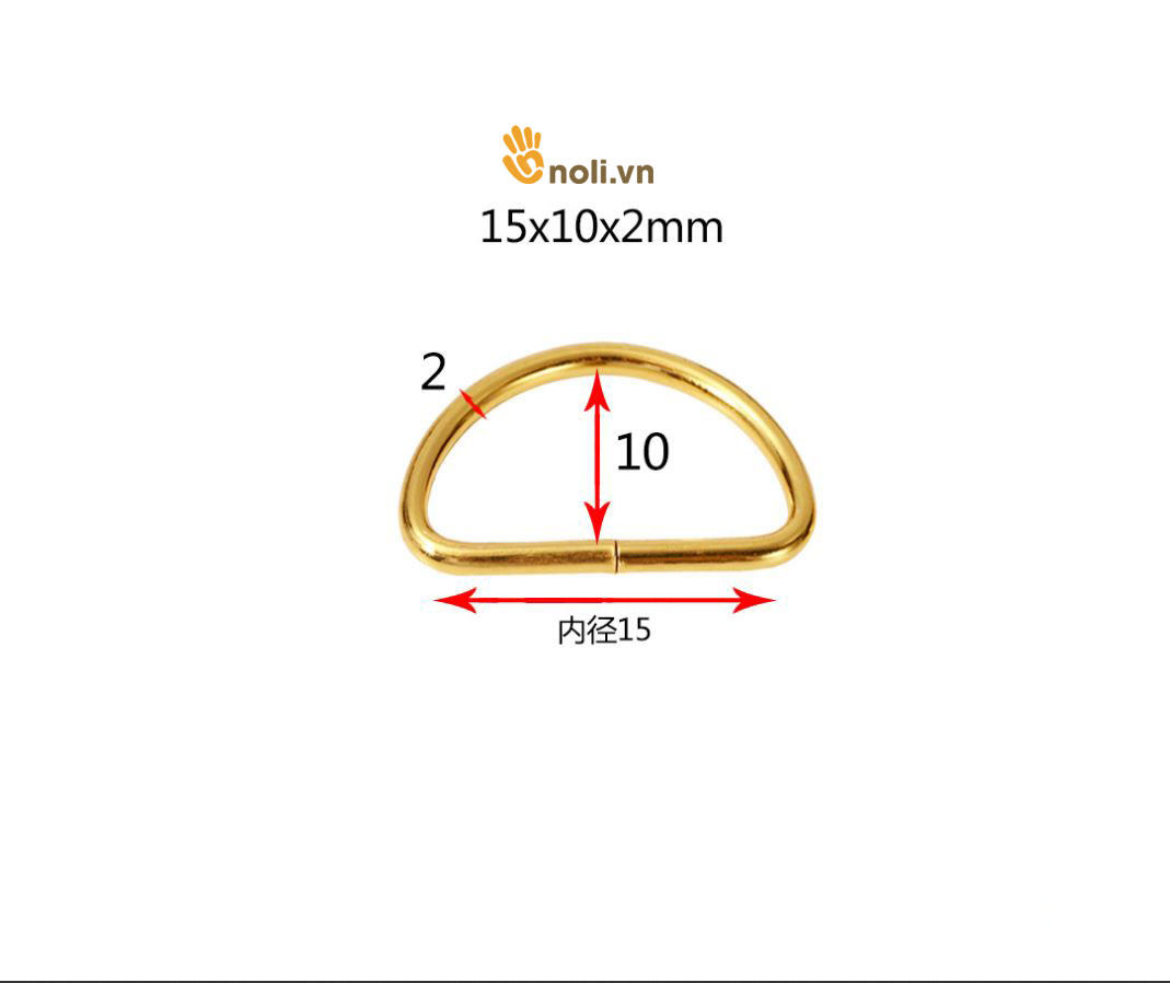 D eyelet 15mm