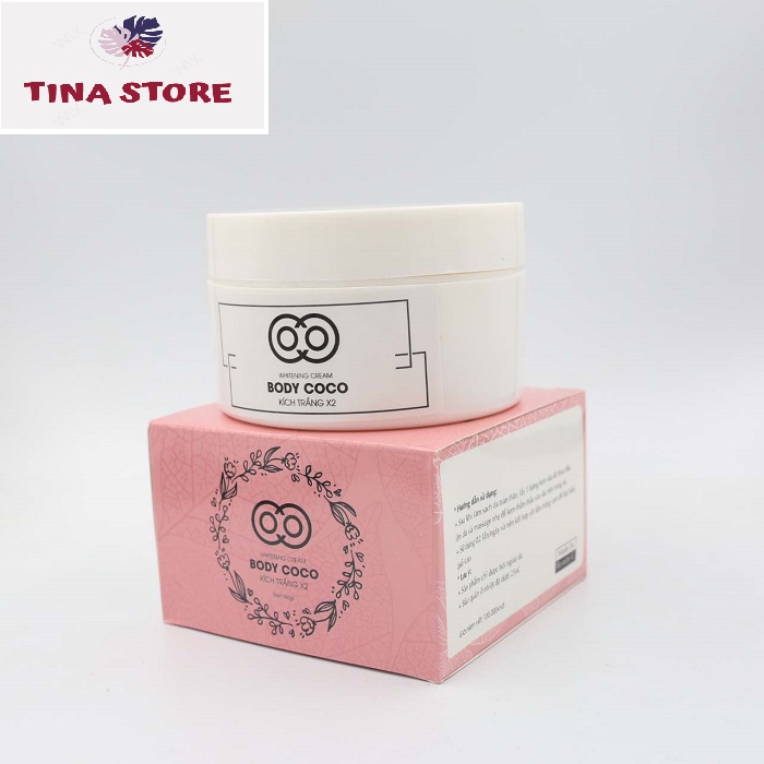 Kem Dưỡng Trắng Body Coco - Mẫu mới