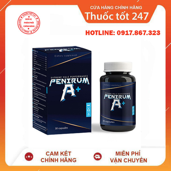 Viên uống PENIRUM A+ hỗ trợ sức khoẻ sinh lý nam giới nhập khẩu