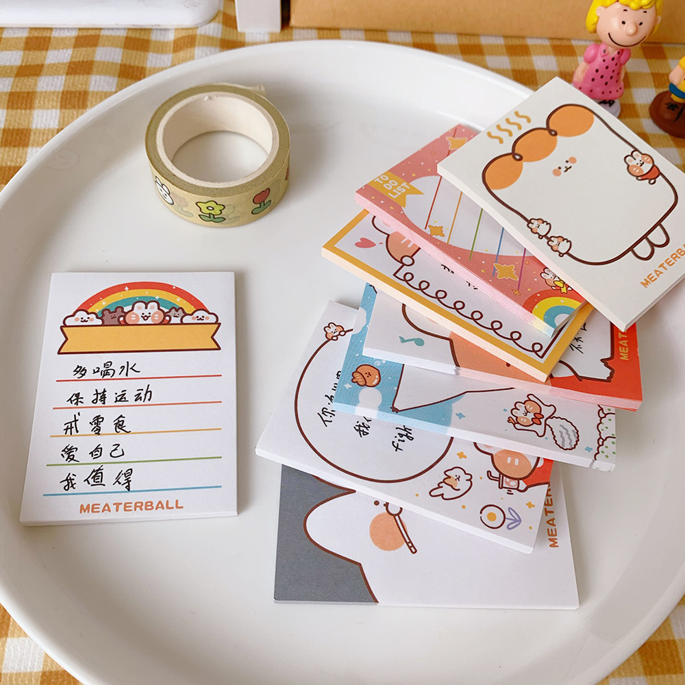 [HCM][Có sẵn] Giấy note (sticky note) hoạt hình dễ thương