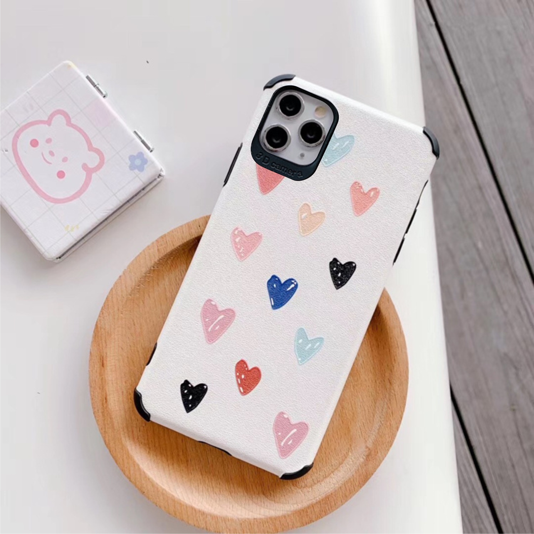 Ốp Lưng Da IMD Heart