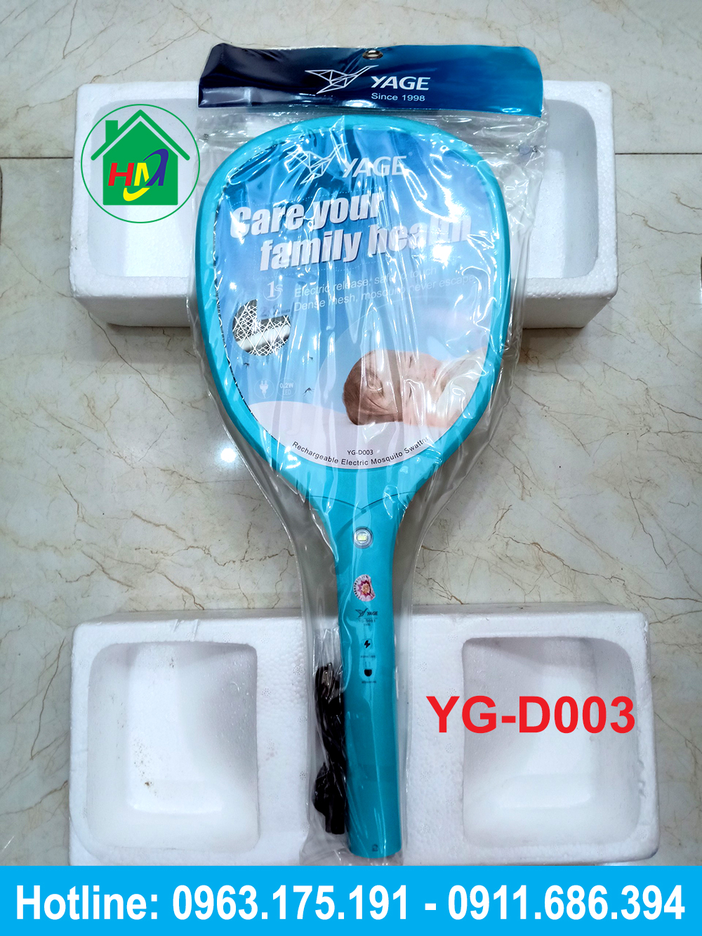 Vợt Bắt Muỗi Thái Cao Cấp YAGE YG-D003