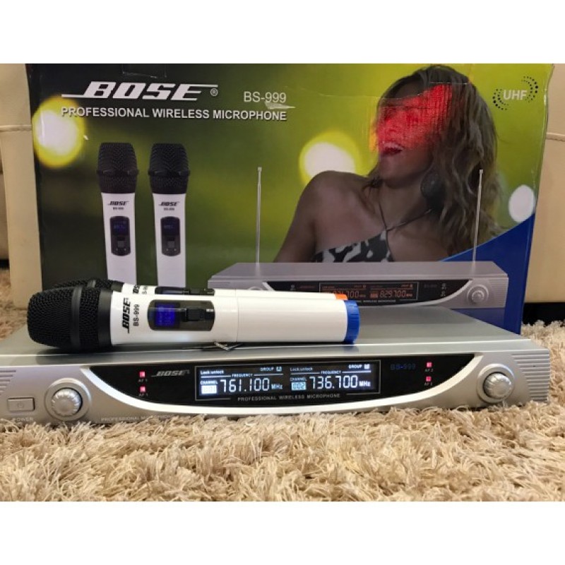 Micro Karaoke Không Dây Bs 999 Cho Gia Đình