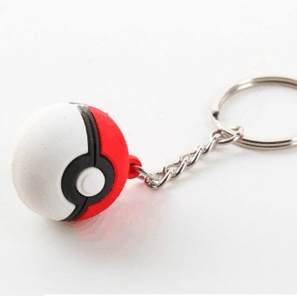 Móc khóa pokemon pikachu pokemon ball dễ thương