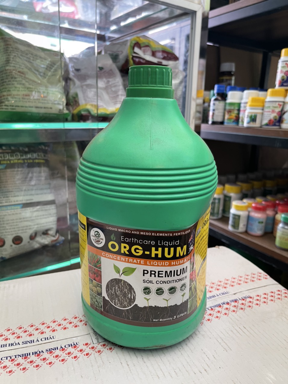 Phân bón lá hữu cơ can 3 lít AC root, Power feed, Seasol, Org Hum, Ag Basic