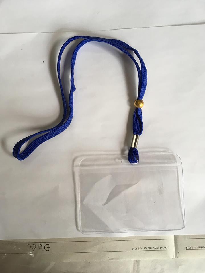 Thẻ đeo nhân viên có dây 1 hộp 50 cái