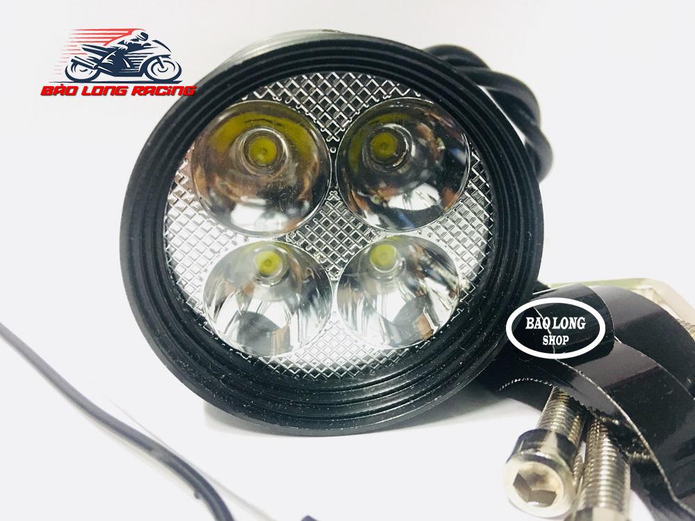 Đèn pha Led L4 mini Siêu sáng + tặng full đồ và công tắn On/Off