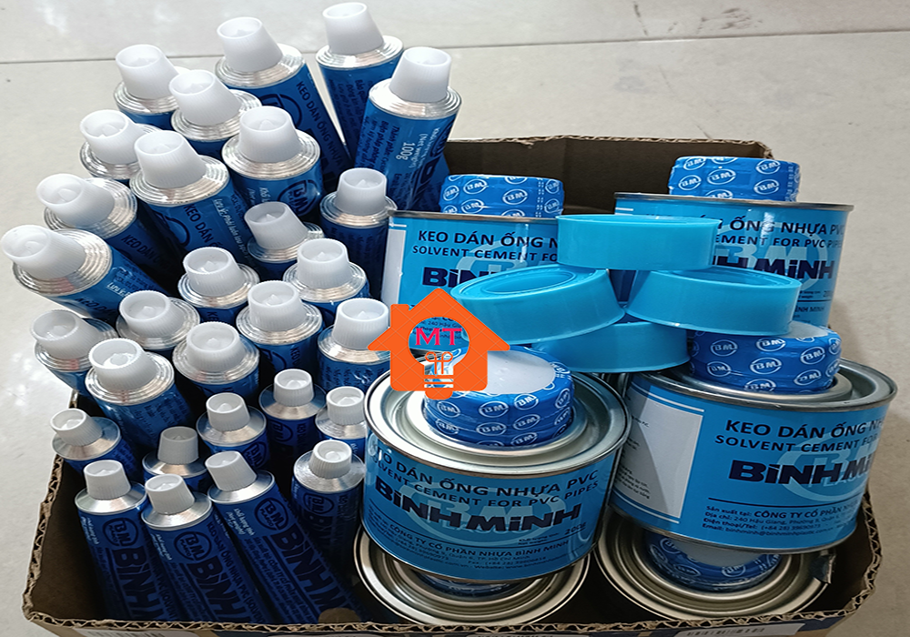 Lon  Keo dán ống nước Bình Minh 200 Gram