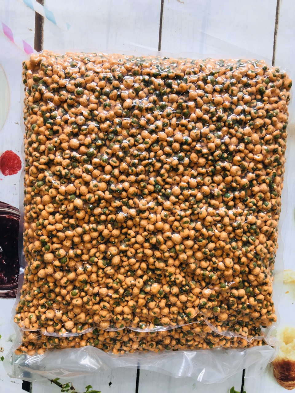 1kg đậu hà lan sấy vị phô mai vàng