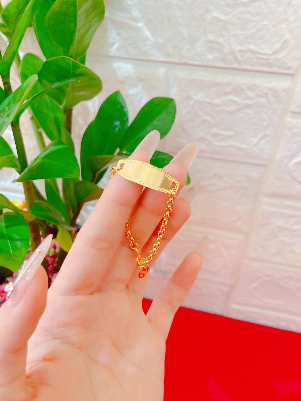 Lắc tay trẻ em free công khắc tên
