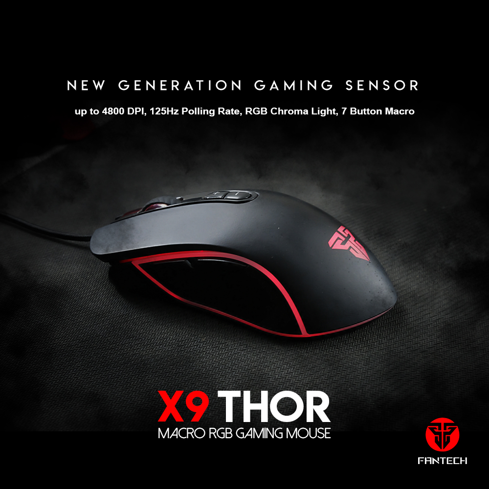 [HCM][Bán Lỗ]  Chuột Gaming Có Dây Fantech X9 THOR