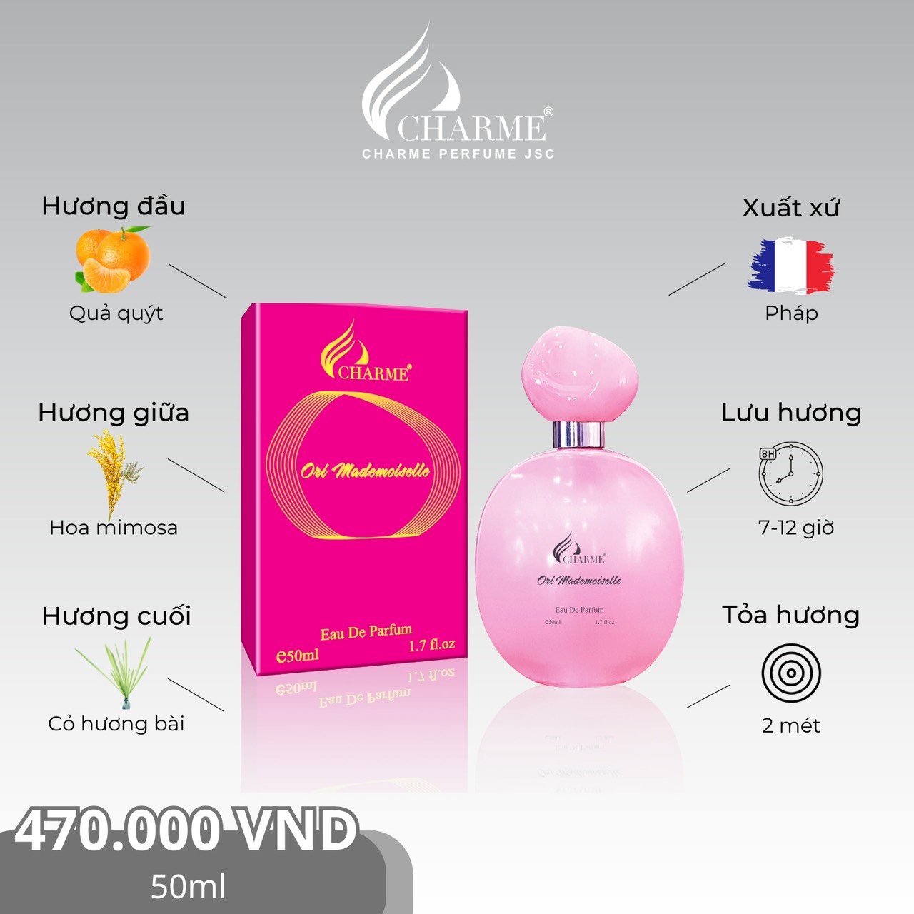 Nước hoa Ori 50ml.