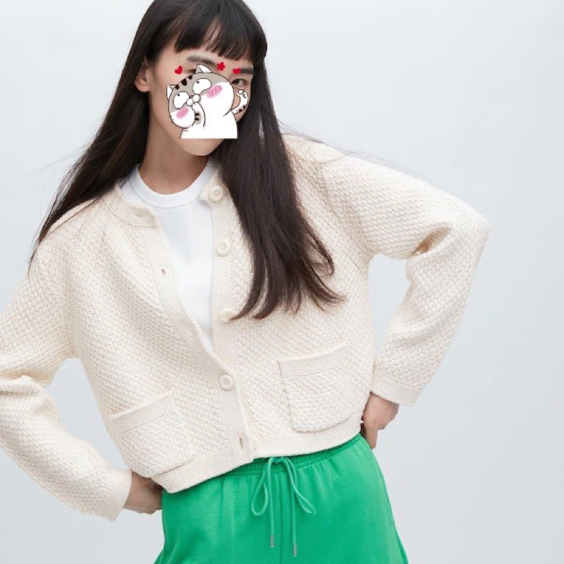 Áo len cadigan Uniqlo siêu xinh