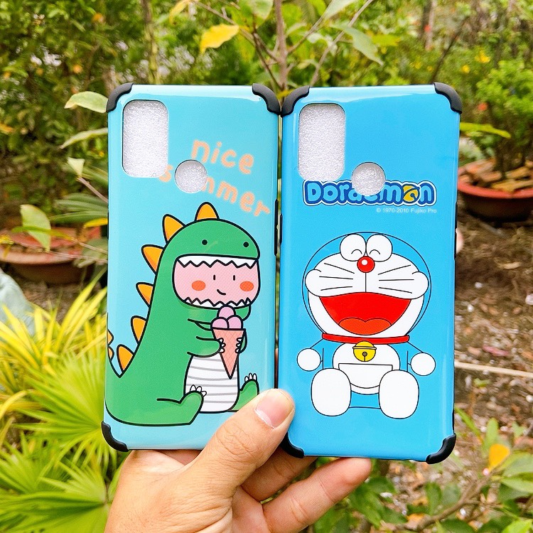 [HCM]ỐP IDM KHỦNG LONG VÀ DORAEMON OPPO A53 SIÊU CUTE