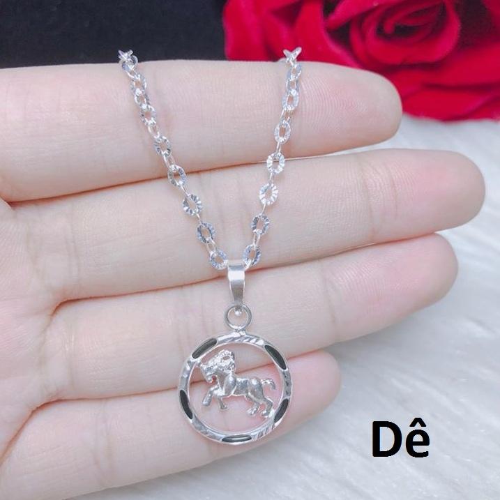Mặt dây chuyền bạc Con Chó (không dây)
