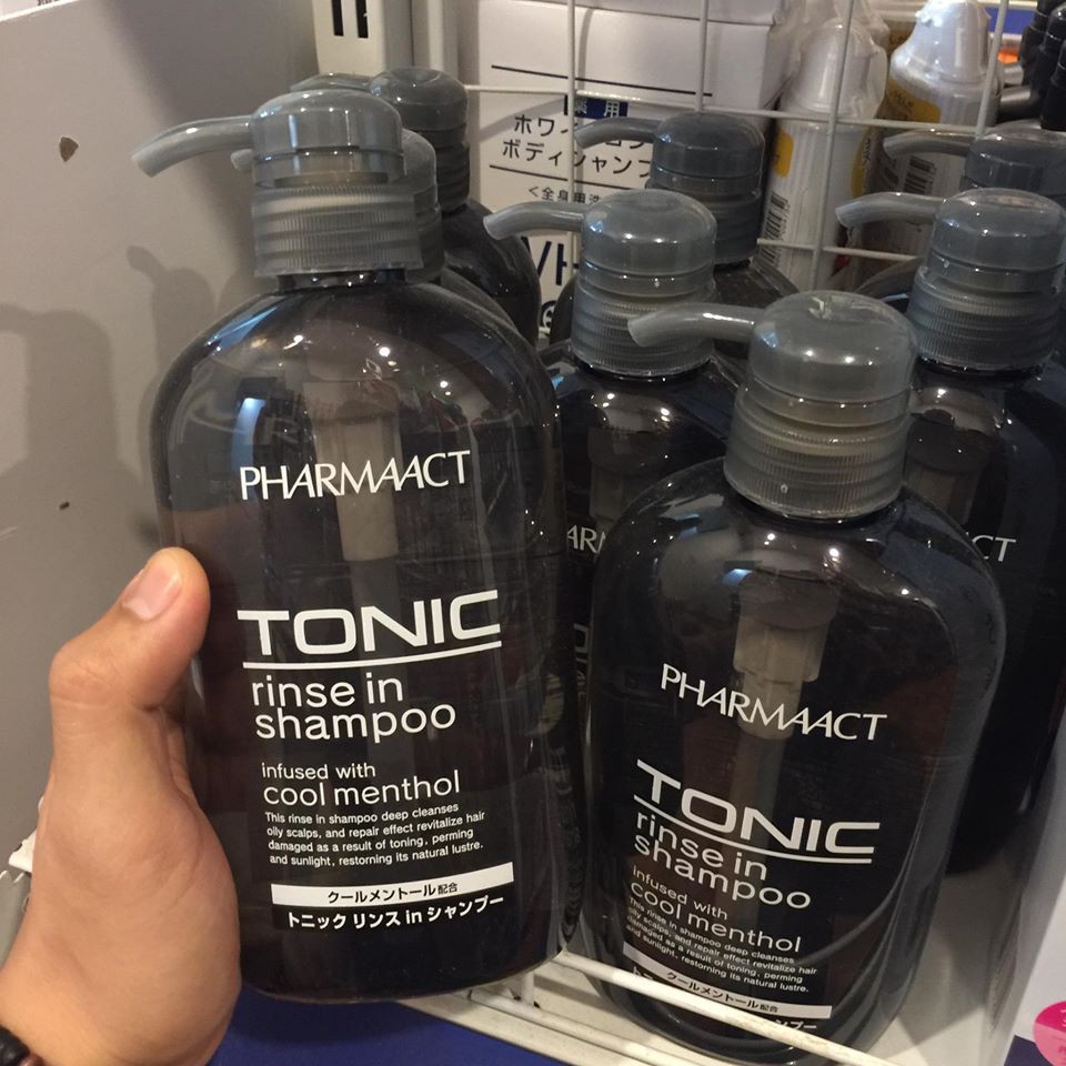 Dầu Gội Đầu Nam Tonic Pharmaact Nhật Bản 600Ml