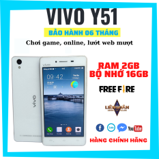 XẢ KHO Điện thoại cảm ứng smartphone Vivo Y51 (RAM 2GB/ Bộ Nhớ 16GB) giá rẻ dưới 1 triệu