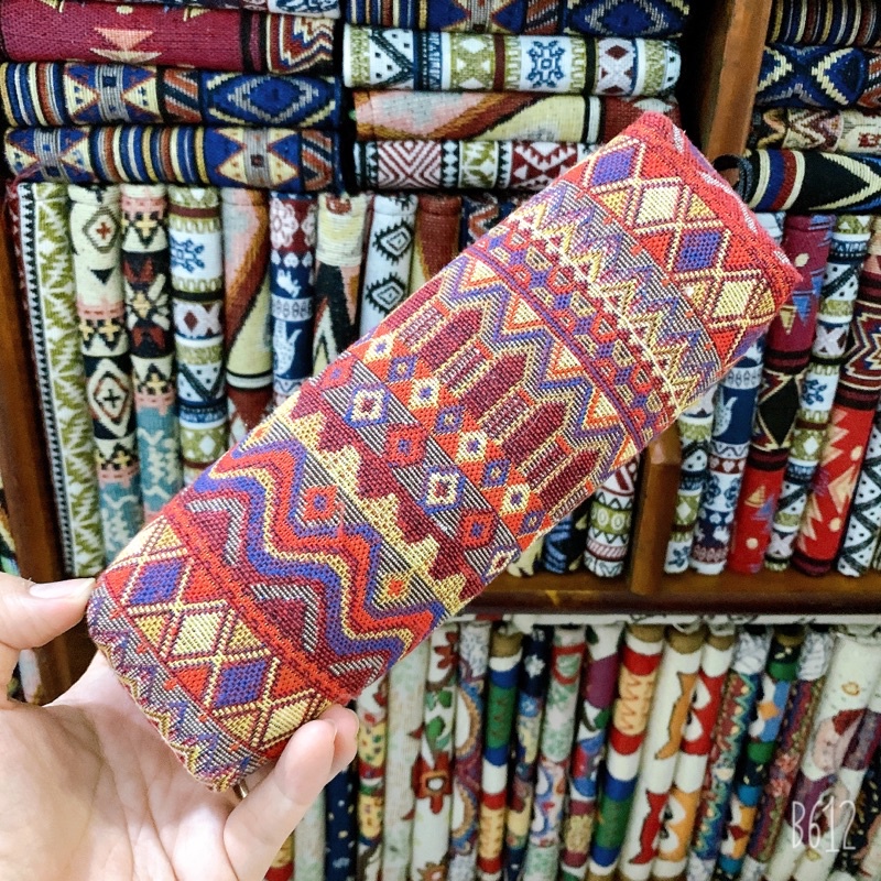 Bóp bút thổ Cẩm