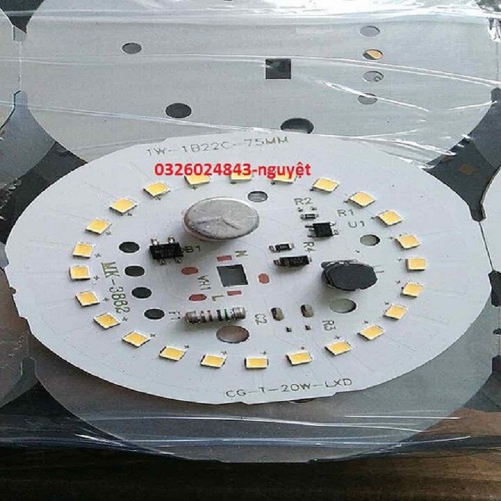 Vỉ led 220v 20w siêu sáng đủ công suất