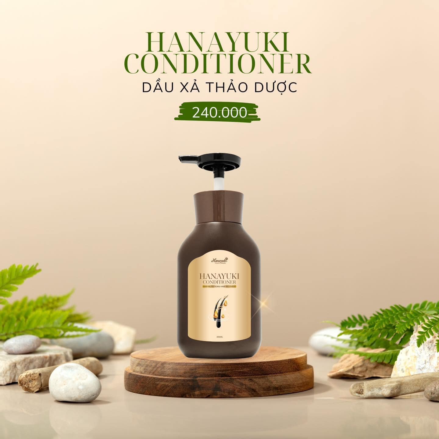 DẦU XẢ HANAYUKI CONDITIONER [Chính hãng Hanayuki-Date 2023]
