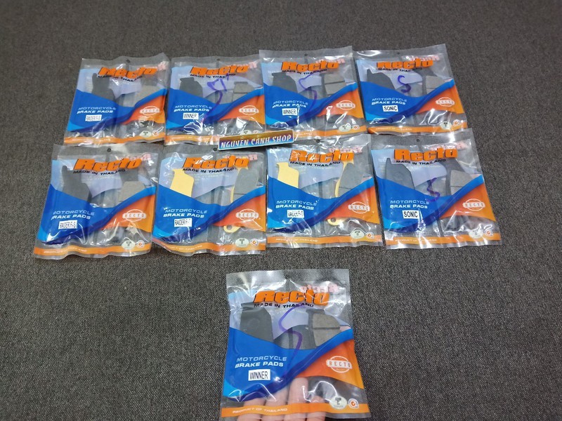 Má phanh đĩa raider xăng cơ,2 cặp trước sau