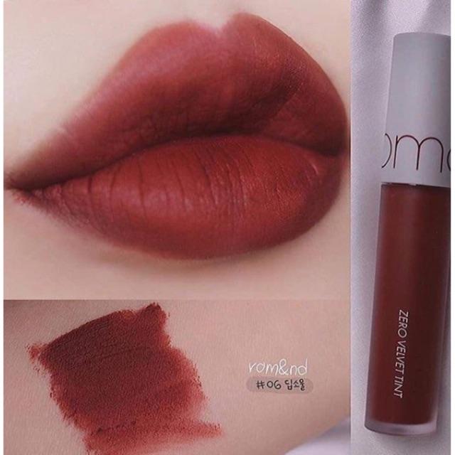 [HCM]SON KEM LÌ ZERO VELVET TINT - #06 DEEPSOUL