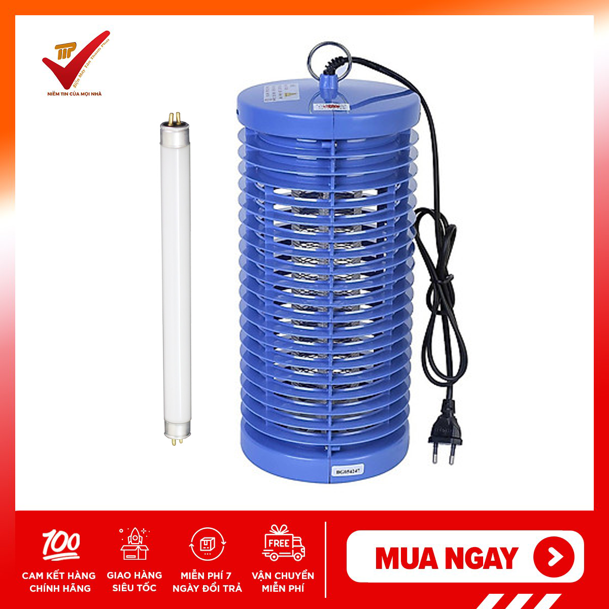 Đèn bắt muỗi đại sinh ds-d6