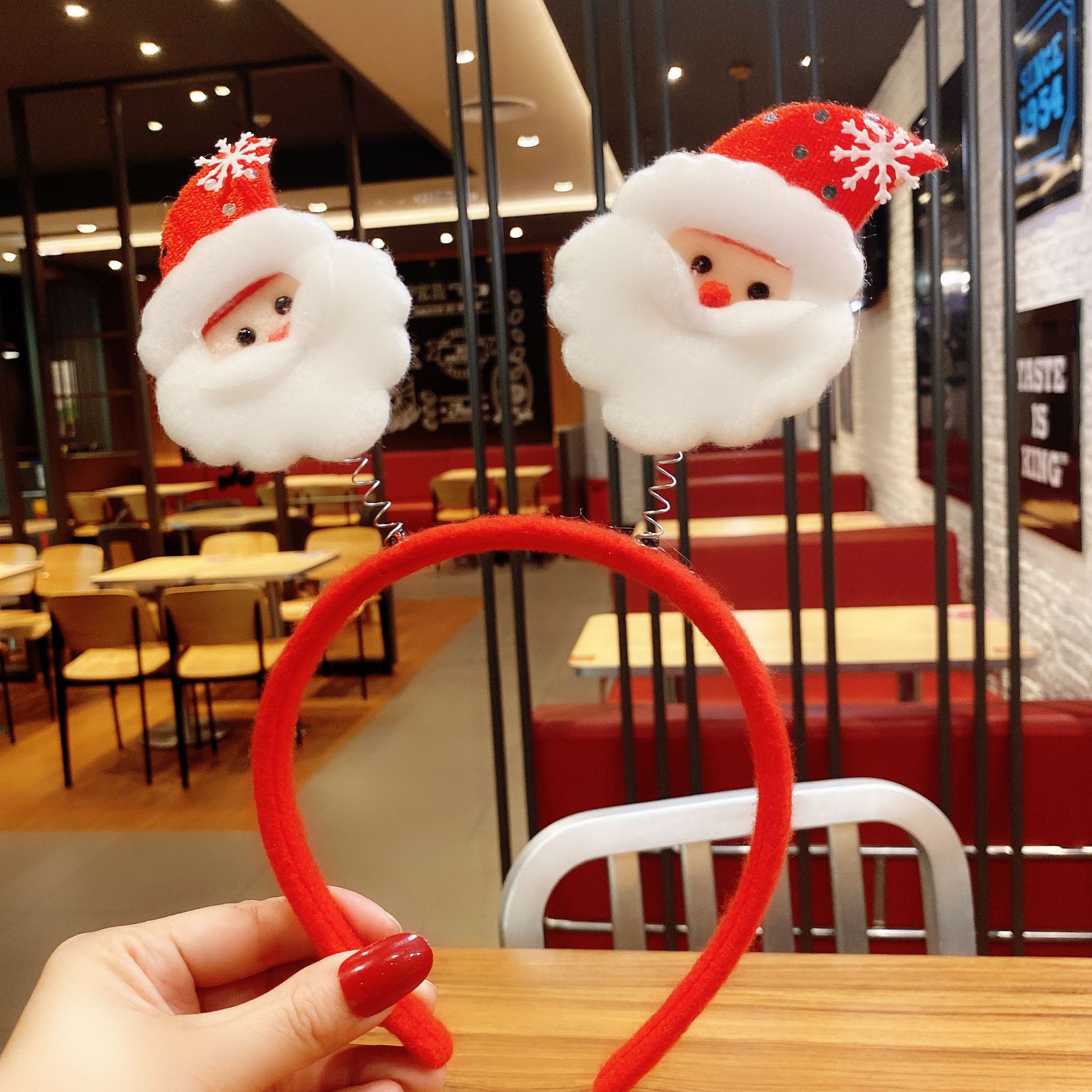 (GIÁ SỈ) COMBO 10 CÂY CÀI TÓC NOEL XINH XẮN NHIỀU MẪU
