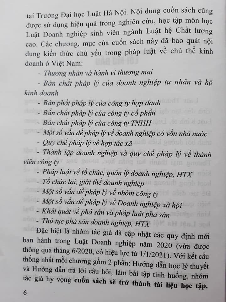 Hướng Dẫn Môn Học Luật Thương Mại ( Tập 1)