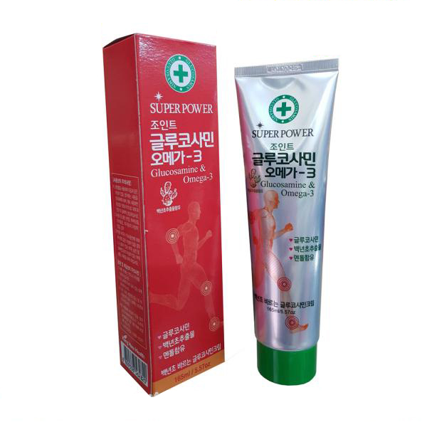 Dầu Xoa Bóp SUPER POWER Hàn Quốc hộp 165ml (Glucosamine & Omega-3)