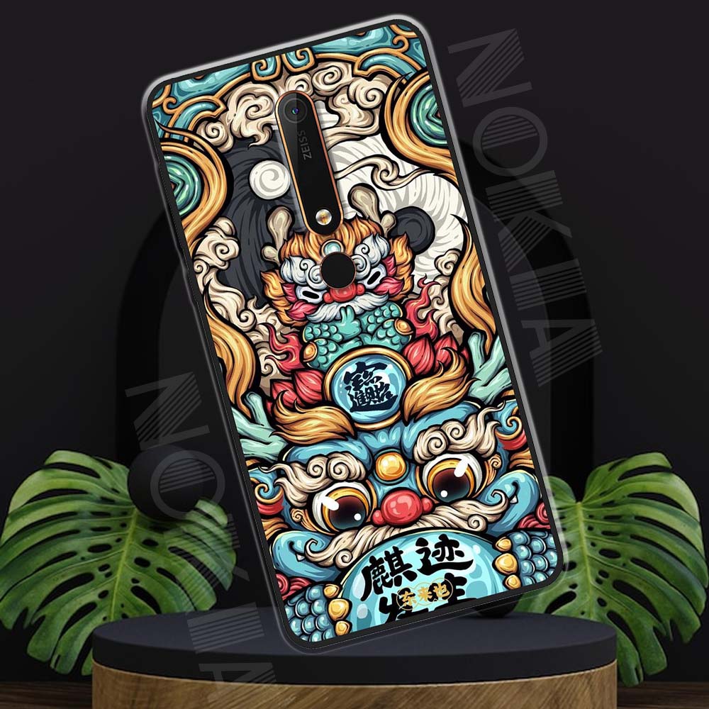Ốp lưng Nokia 6.1, Nokia 6 (2018) mẫu BST Con giáp TPU