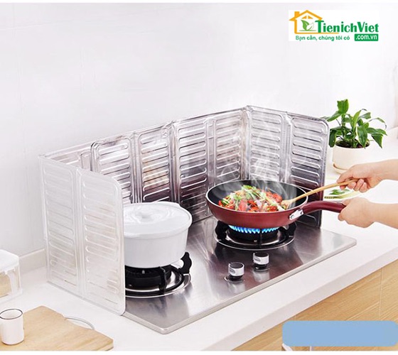 Tấm chắn dầu mỡ cho bếp ga
