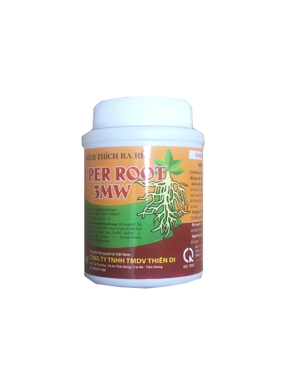 SUPER ROOT 3MW kích thích ra rễ cực mạnh - (chai 100gr) (HÀNG MỚI)
