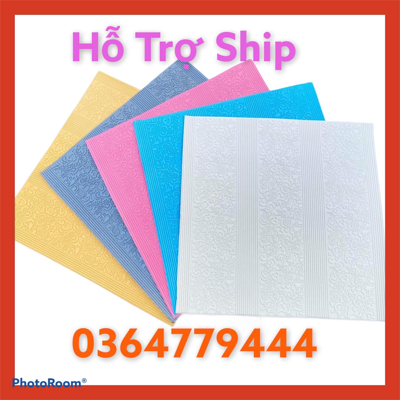 Combo 20 tấm Xốp Dán Tường 3D Hoạt Hình Doremon