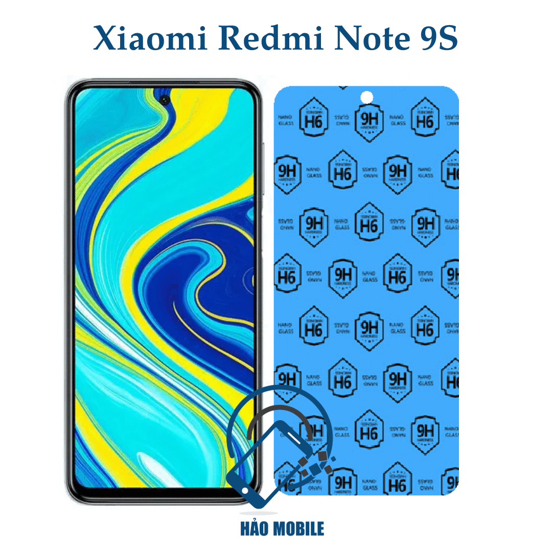 Dán cường lực dẻo nano Xiaomi Redmi Note 9S