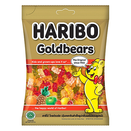 [Siêu thị WinMart] - Kẹo dẻo Haribo goldbears gói 160g