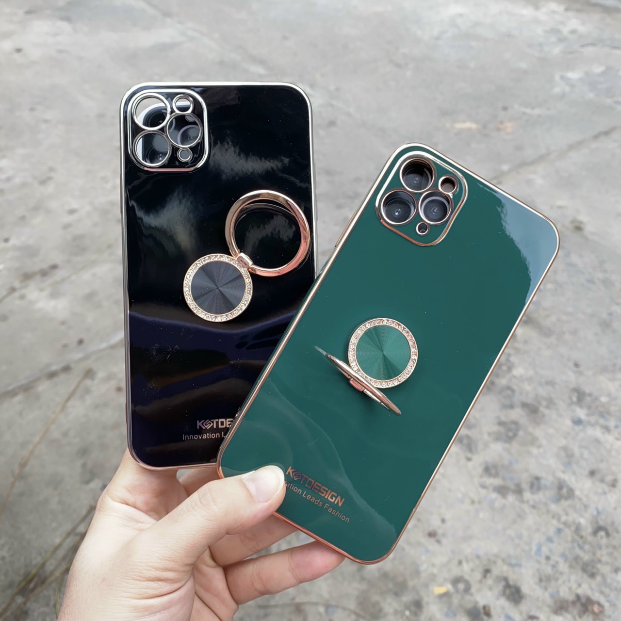 Ốp viền mạ si KST dẻo gắn Iring