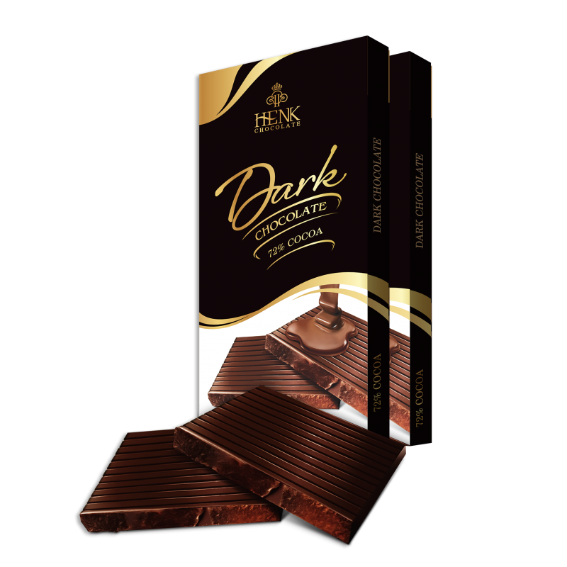 [HCM]Socola đen 72% thanh 100g