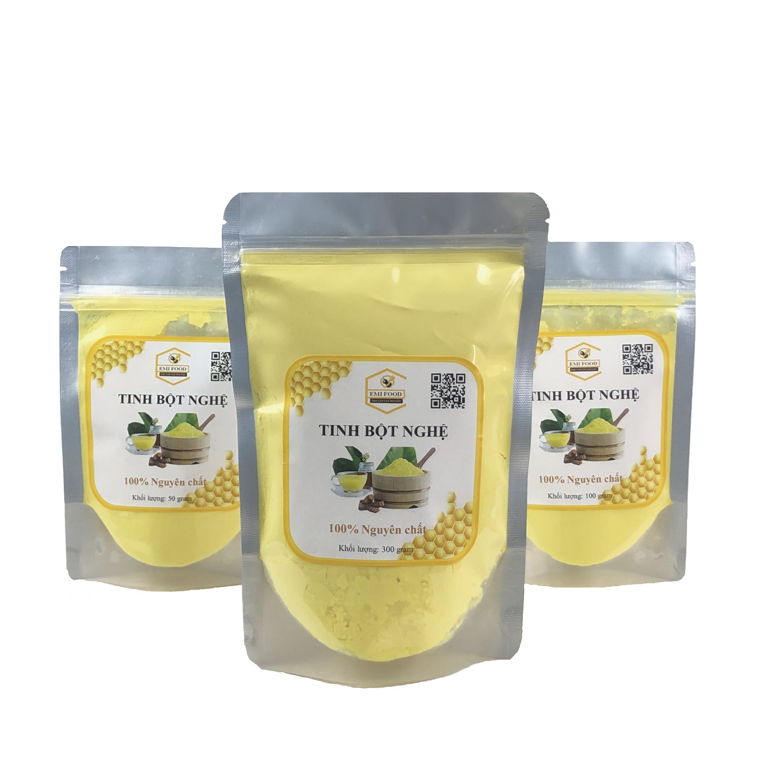 Tinh Bột Nghệ Nguyên Chất Đăk Lăk 50 gram