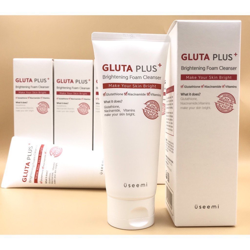 Sửa Rửa Mặt Kích Trắng Da Gluta Plus 150ml