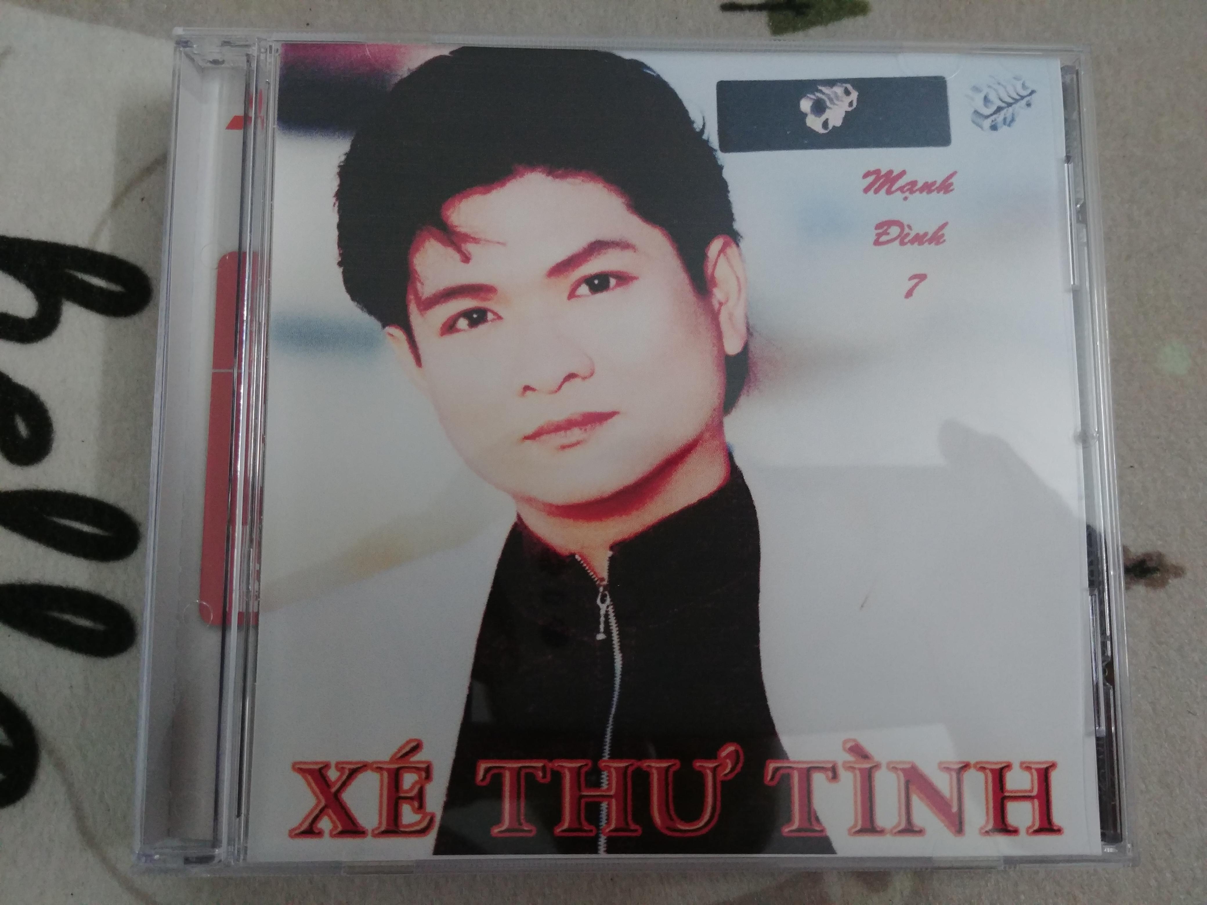 Cd xé thư tình - mạnh đình 7 - phono mitsubishi