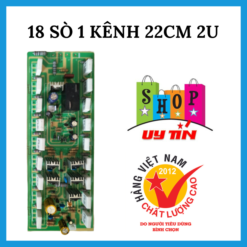 Cặp công suất 36 sò 2 kênh, nhôm 2u ( 2 bo)
