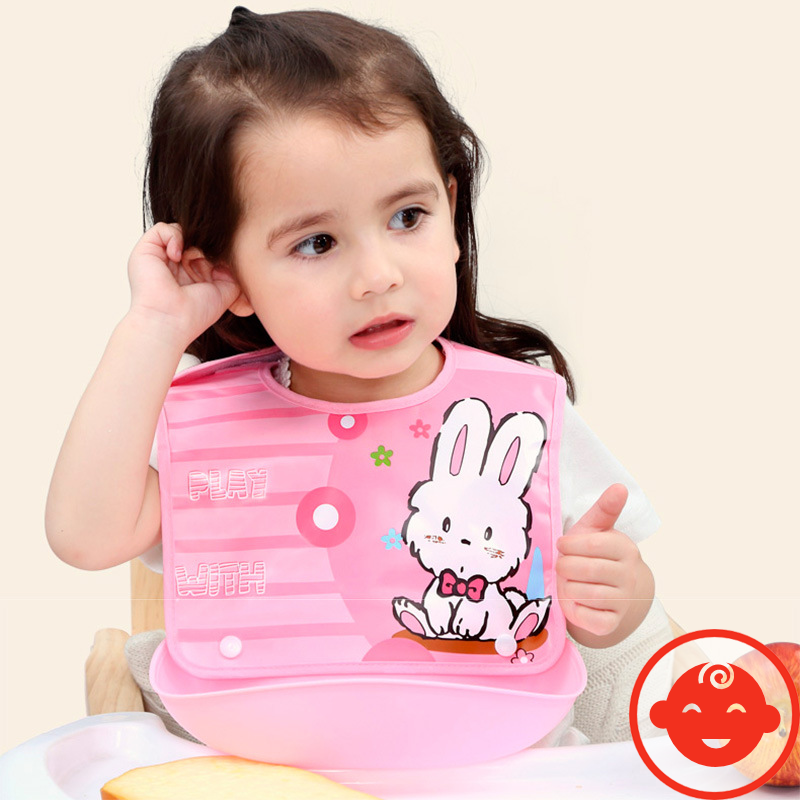 Yếm ăn dặm CÓ MÁNG THÁO RỜI cho bé Y46