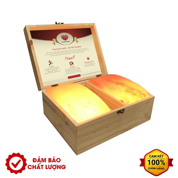 Hộp Đá Muối Massage Chân Love Stone - Phiên Bản Magic