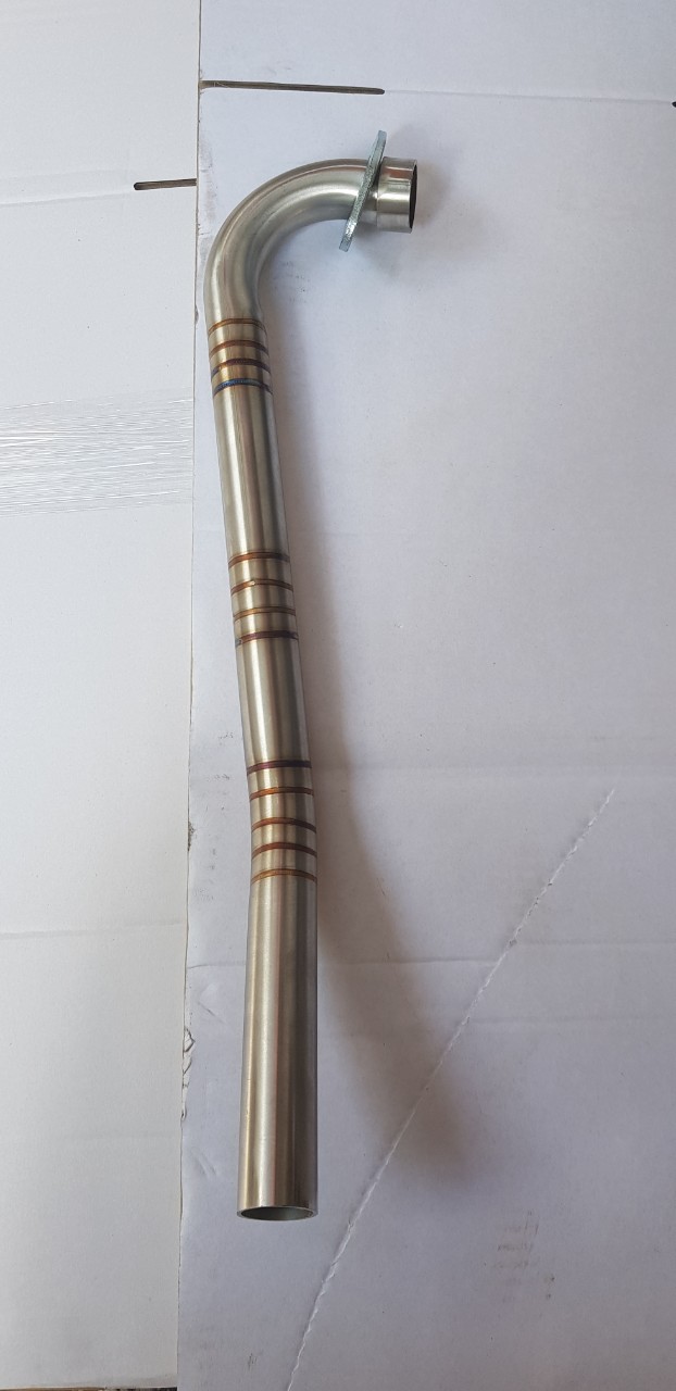 Cổ Pô Dream - Wave Nhỏ Inox 201 Vân Titan