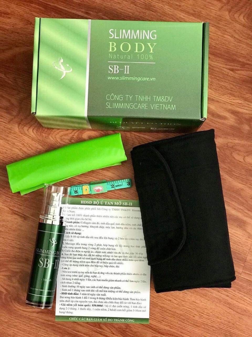 [HCM]Bộ Đai Ủ Nóng Siết Eo Slimming Body