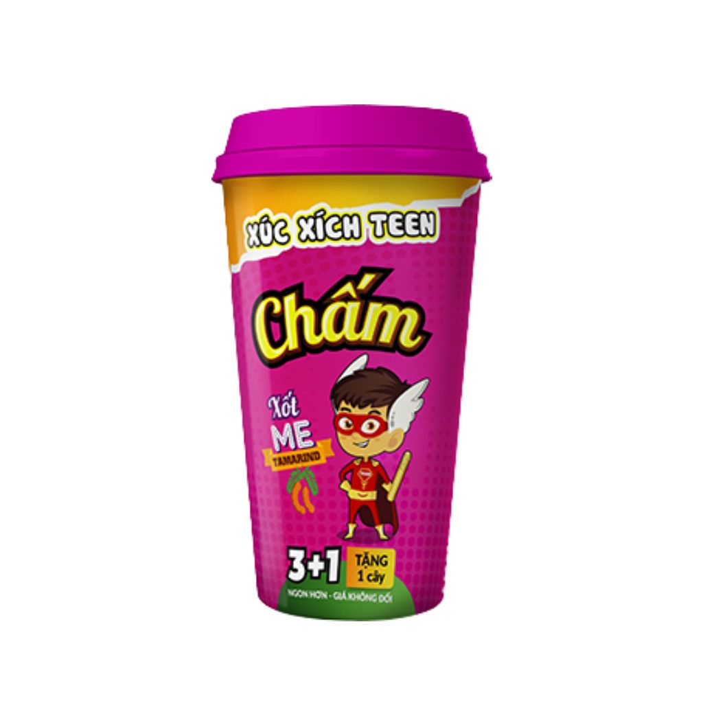 Hôp 4 cây xúc xích lắc lc foods 53g